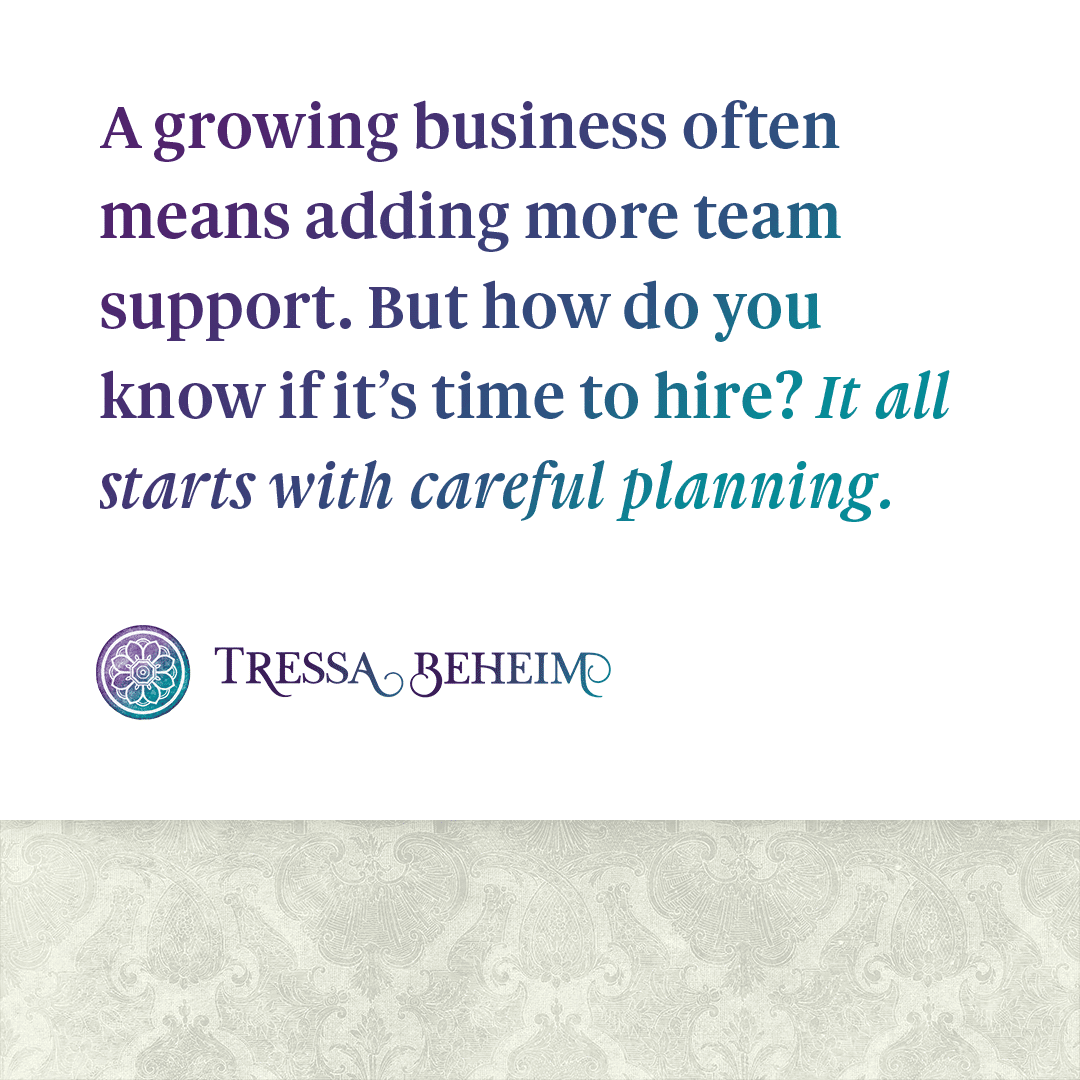 If your business is growing, it may be time to look at expanding your team. Here’s how to figure out if it’s time to hire.