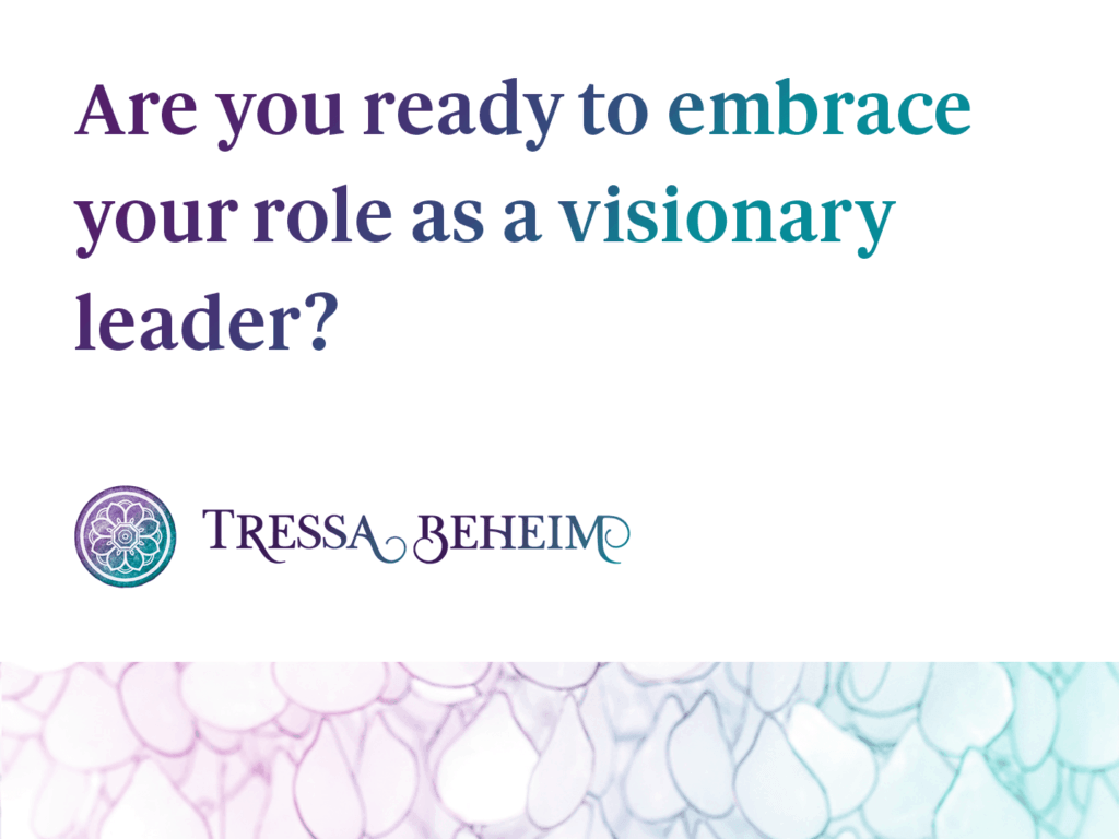 Being the kind of leader you want for your business takes time and effort. Here are some tips on how to embrace your role as a visionary leader.