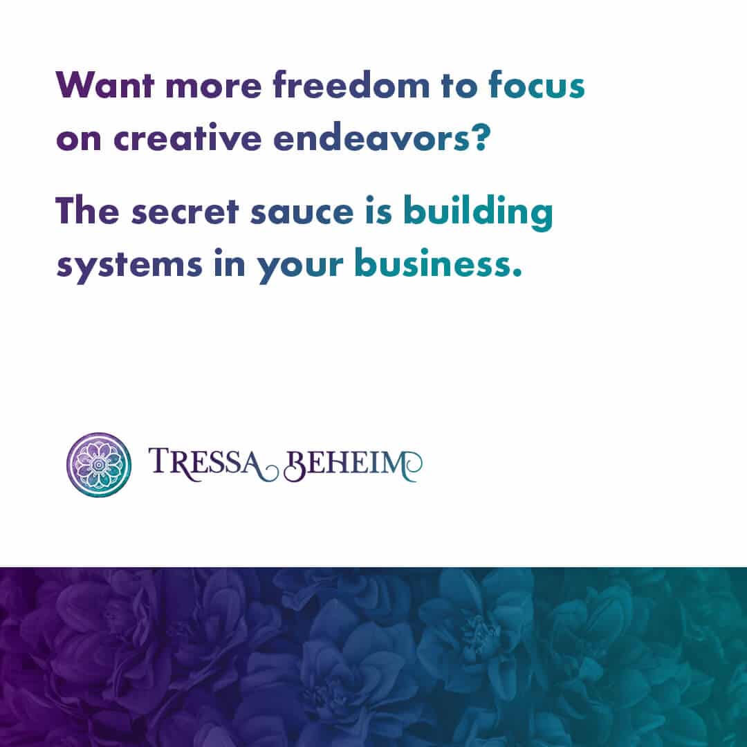 When you’re a rebel entrepreneur, systems can feel restrictive. Here are some ideas on how business systems can help you be more productive. 